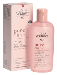 Louis Widmer Purederm klärende Lotion ohne Alkohol ohne Parfum