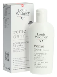 Louis Widmer Remederm Körpermilch 5% Urea ohne Parfum