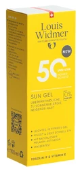 Louis Widmer sun gel SPF50 sans parfum