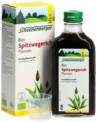 Schoenenberger Spitzwegerich Frischpflanzensaft Bio