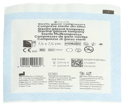 LIVSANE Mullkompresse 7.5x7.5cm steril