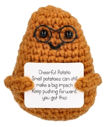 I AM Creative Positive Potato mit Brille