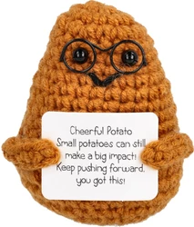 I AM Creative Positive Potato mit Brille