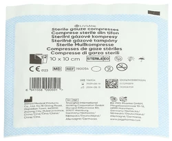 LIVSANE compresse de gaze 10x10cm stérile