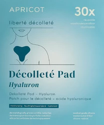 Apricot Dekolleté Pad wiederverwendbar Hyaluron