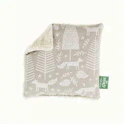 Himmelgrün Traubenkernkissen 20x20cm Waldzauber