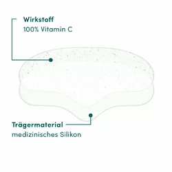 Apricot Stirn Pad wiederverwendbar Vitamin C glow booster