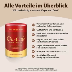 Chi-Cafe proactive café bien-être au reishi & au guarana