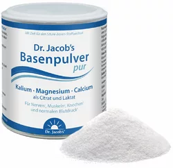 Dr. Jacob's Basenpulver pur Citrat-Laktat-Mineralstoffe Kalium Magnesium Calcium