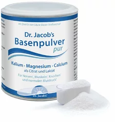 Dr. Jacob's formule alcalinisante pure poudre citrate-lactate-minéraux potassium magnésium calcium
