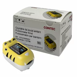 Contec Pulsoximeter für Kinder ab 10 kg mit Batterie geliefert