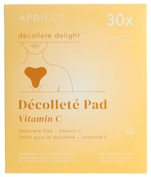 Apricot Dekolleté Pad wiederverwendbar Vitamin C décolleté delight