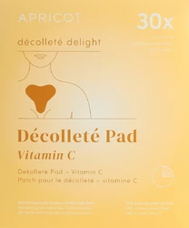 Apricot Dekolleté Pad wiederverwendbar Vitamin C décolleté delight