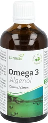 sanasis Omega 3 Algenöl Zitrone