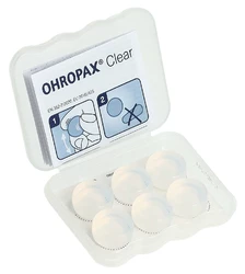 OHROPAX Silicon Ohrstöpsel Clear