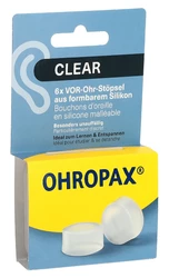 OHROPAX Silicon Ohrstöpsel Clear