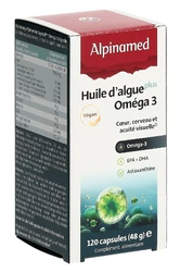 ALPINAMED Algenöl plus Omega 3 Kapsel