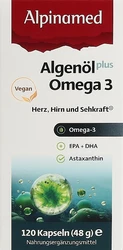 ALPINAMED Algenöl plus Omega 3 Kapsel