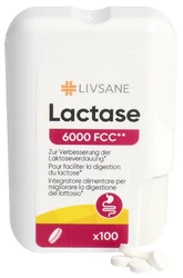LIVSANE Lactase 6000 FCC Tablette