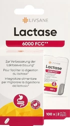 LIVSANE Lactase 6000 FCC Tablette