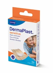DermaPlast SENSITIVE pansement rapide 6x10cm beige