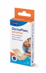 DermaPlast SENSITIVE Schnellverband 4x10cm beige