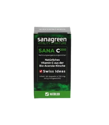 SANA C200 green Vitamin C Kapsel aus Acerola Bio