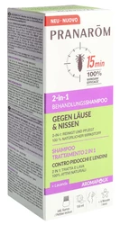 PRANARÔM Aromapoux shampoing traitant 2en1 anti-poux avec peigne