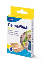 DermaPlast TEXTIL Schnellverband 6x10cm beige