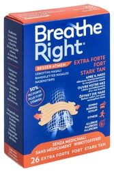 Breathe Right Nasenpflaster EXTRA Strenght TAN