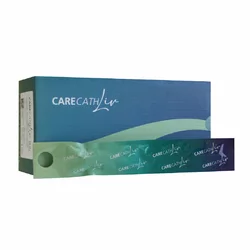 GHC CARECATH Liv Einmalkatheter CH16 17cm hydrophil für Frauen