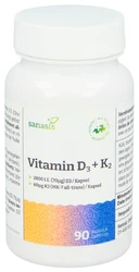 sanasis Vitamin D3 + K2 Kapsel