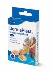 DermaPlast Spots rund hautfarbig