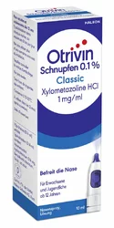Otrivin Schnupfen Classic Nasenspray 0.1 % seitlicher Auslöser