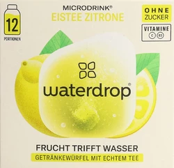 waterdrop Eistee Zitrone ohne Zucker
