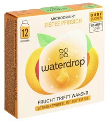 waterdrop Eistee Pfirsich ohne Zucker