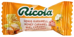 Ricola Balsam gefüllt Honig Caramel mit Zucker