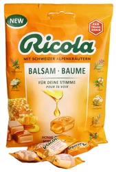 Ricola Balsam gefüllt Honig Caramel mit Zucker
