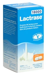 Lactrase Tablette 18000 IE