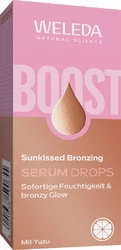 WELEDA serum drops sunkissed bronzing
