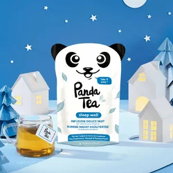 Panda Tea Kräutertee Sleep Well ruhige Nacht
