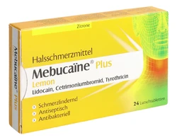 Mebucaïne Plus Lemon Lutschtablette