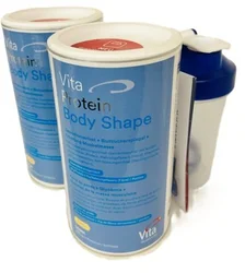 Vita Health Care Body Shape Protein Duo 2 x 495 g Dose & 1 Shaker