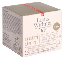 Louis Widmer Nutriderm Pigmacare Tagescreme UV50 ohne Parfum