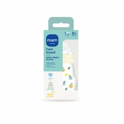 MAM Feel Good Glasflasche 170ml 0+ Monate Unisex