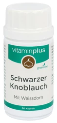 vitaminplus schwarzer Knoblauch & Weissdorn Kapsel