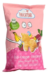 FRUCHTBAR Knusper-Einhörner Bio Banane-Himbeere-Rote Bete