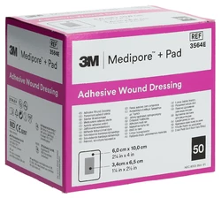 3M Medipore 6x10cm Wundkissen 3.4x6.5cm