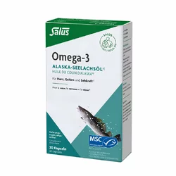 Salus Omega-3 Alaska-Seelachsöl Kapsel