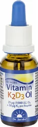 Dr. Jacob's Vitamin K2 D3 Öl 50 mcg 1000 IE All-Trans MK7
